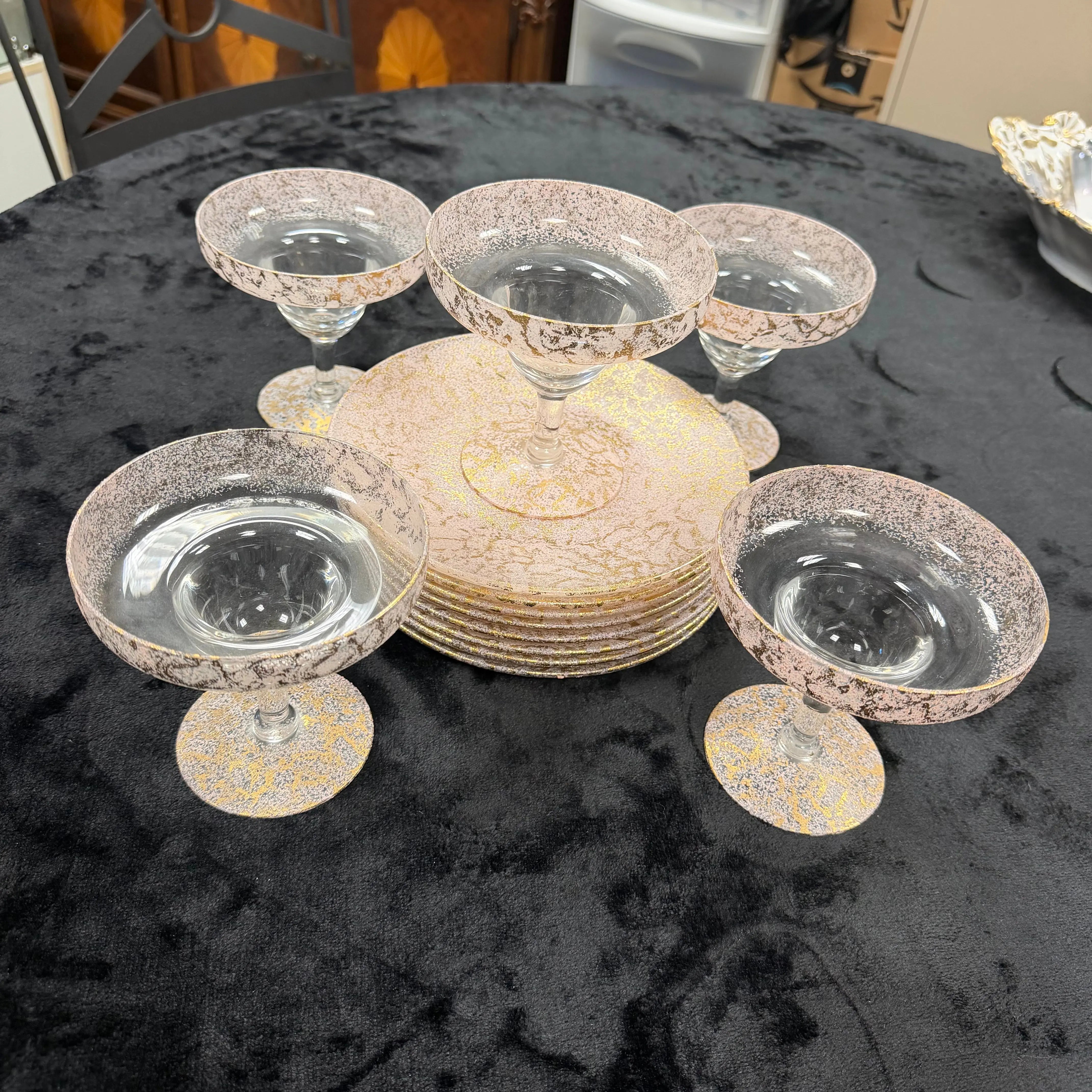 Cobalt Glass Vase Size 7" Height ABC Rugs Kilims